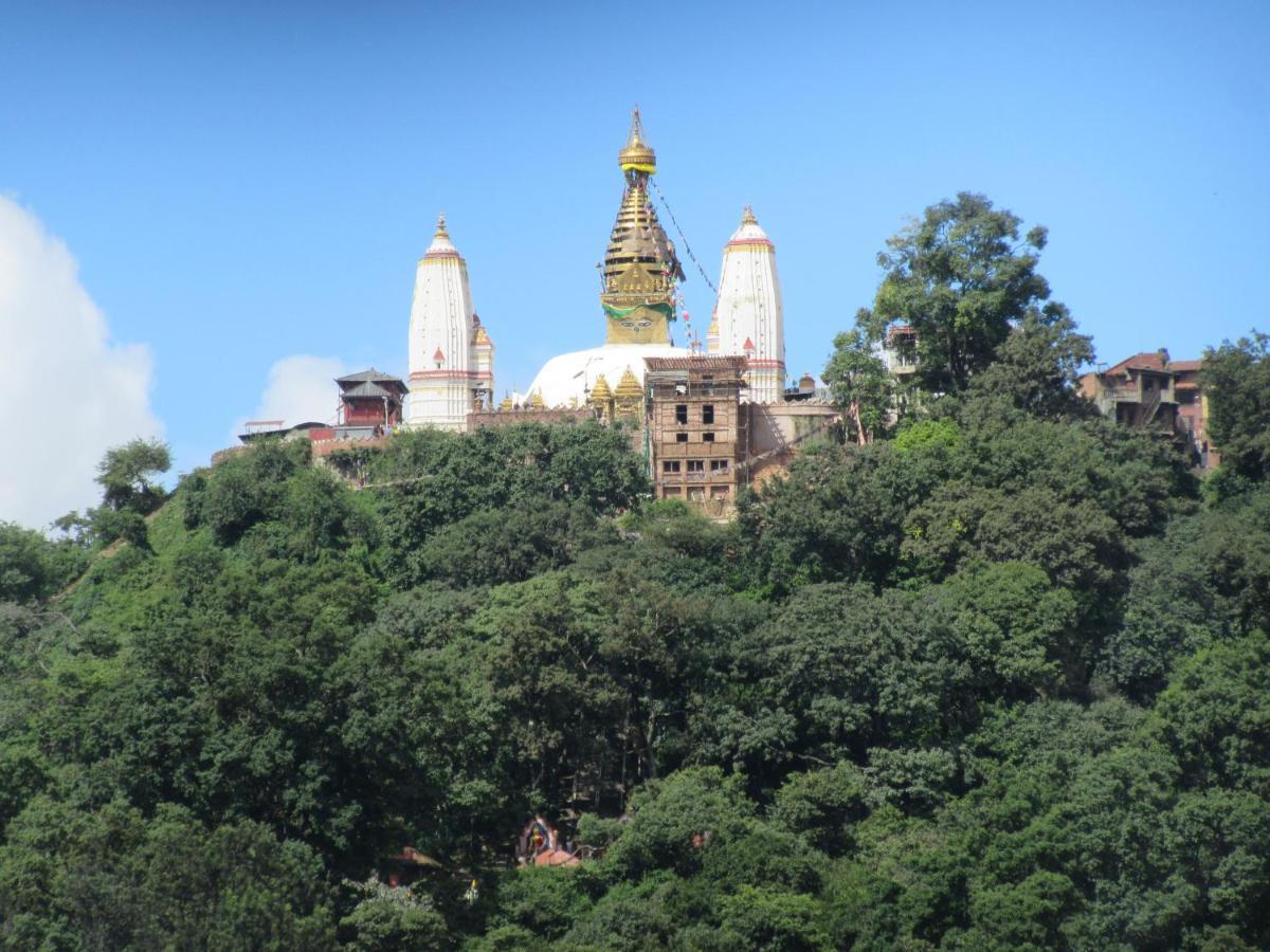 Stupa View Inn Kathmandu Bagian luar foto