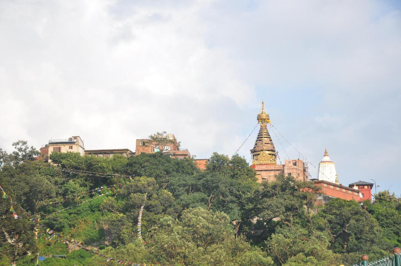 Stupa View Inn Kathmandu Bagian luar foto