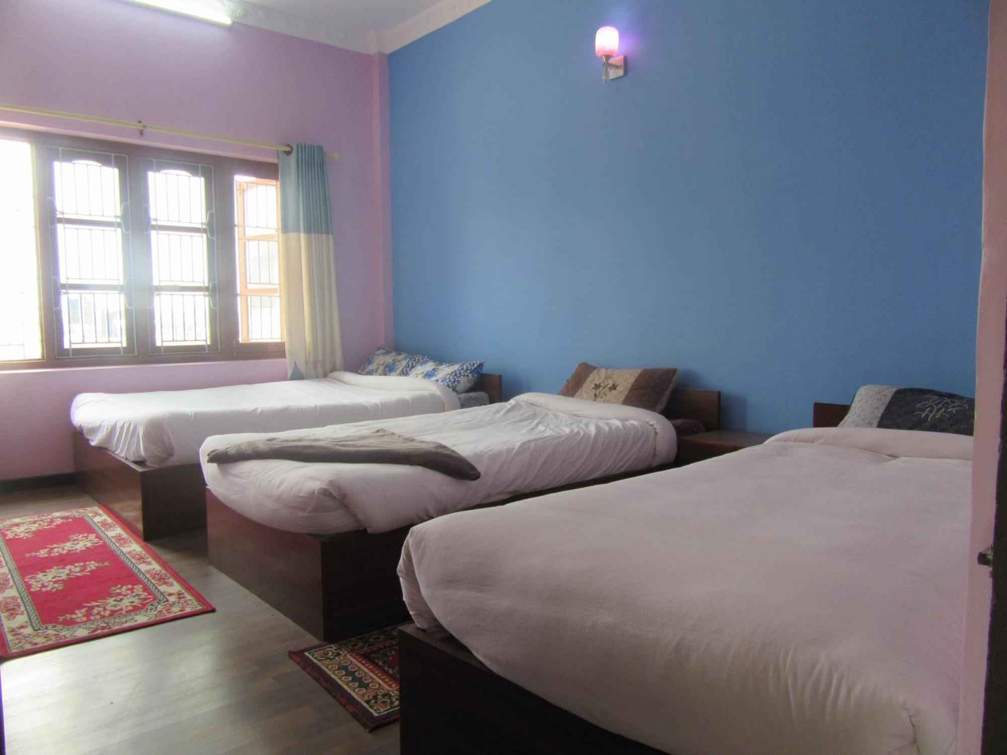 Stupa View Inn Kathmandu Bagian luar foto