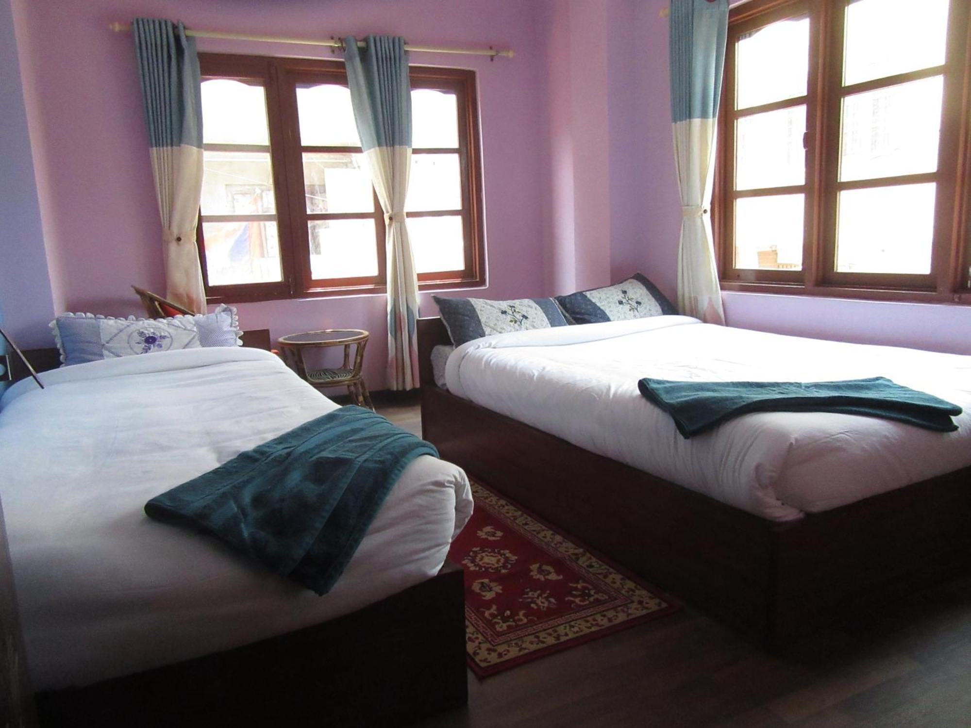 Stupa View Inn Kathmandu Bagian luar foto