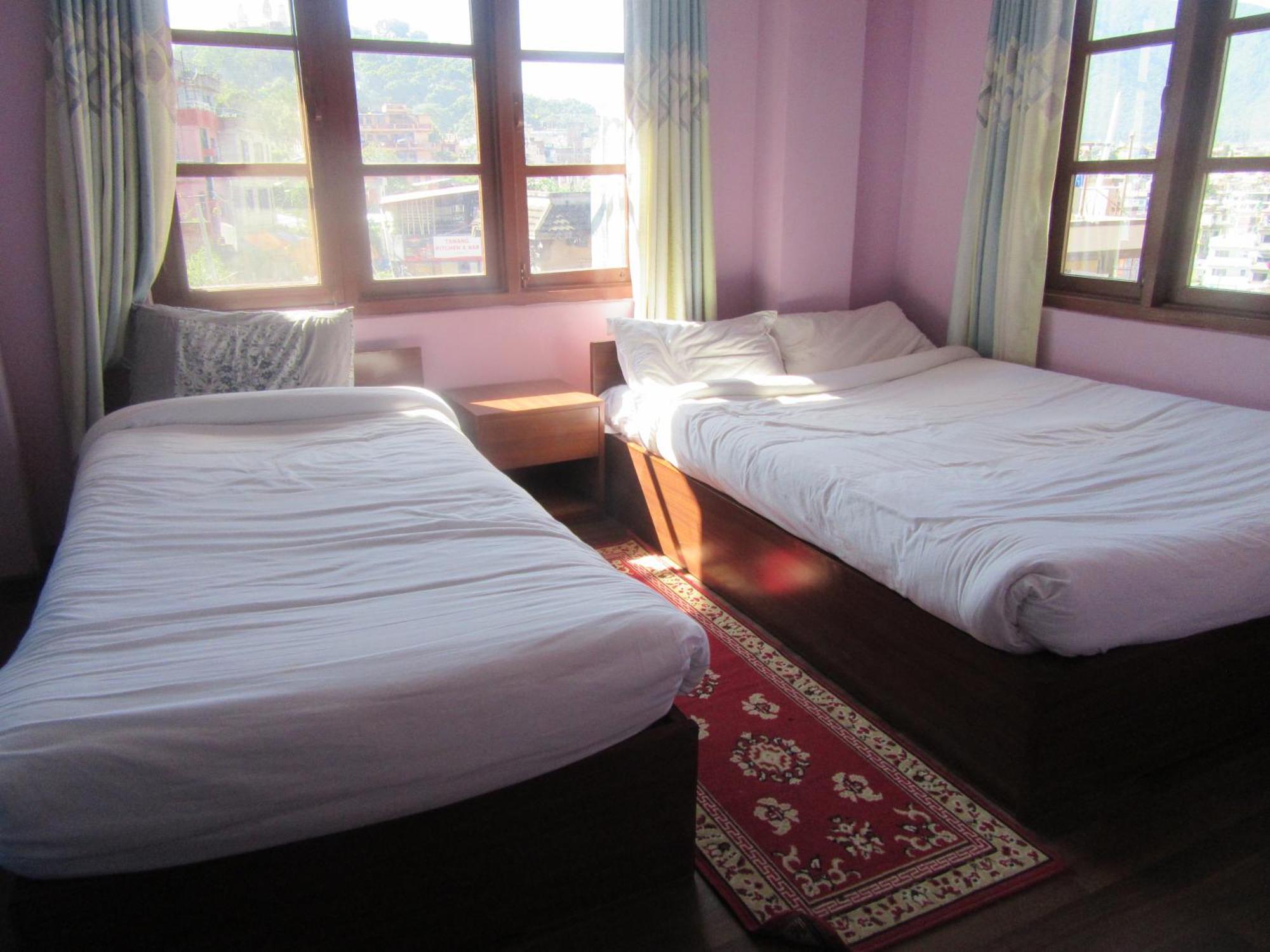 Stupa View Inn Kathmandu Bagian luar foto