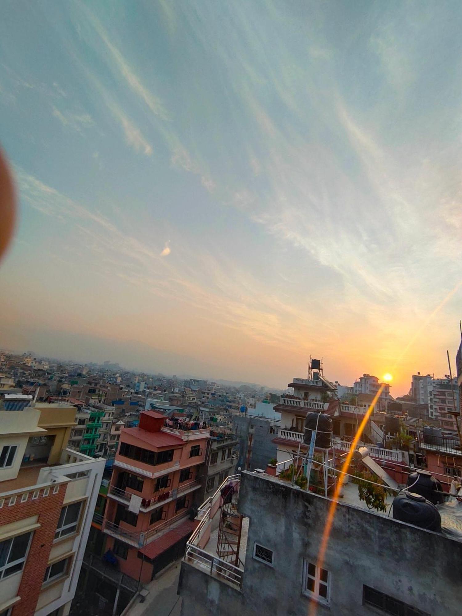 Stupa View Inn Kathmandu Bagian luar foto